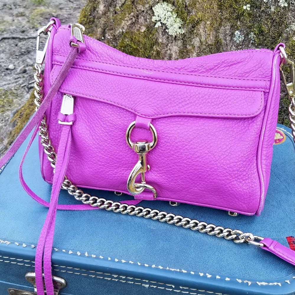 Rebecca Minkoff Mini M.A.C. 4-Way Hot Pink Bag